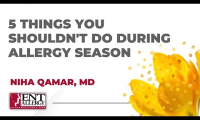 5 things you shouldn't do during allergy season