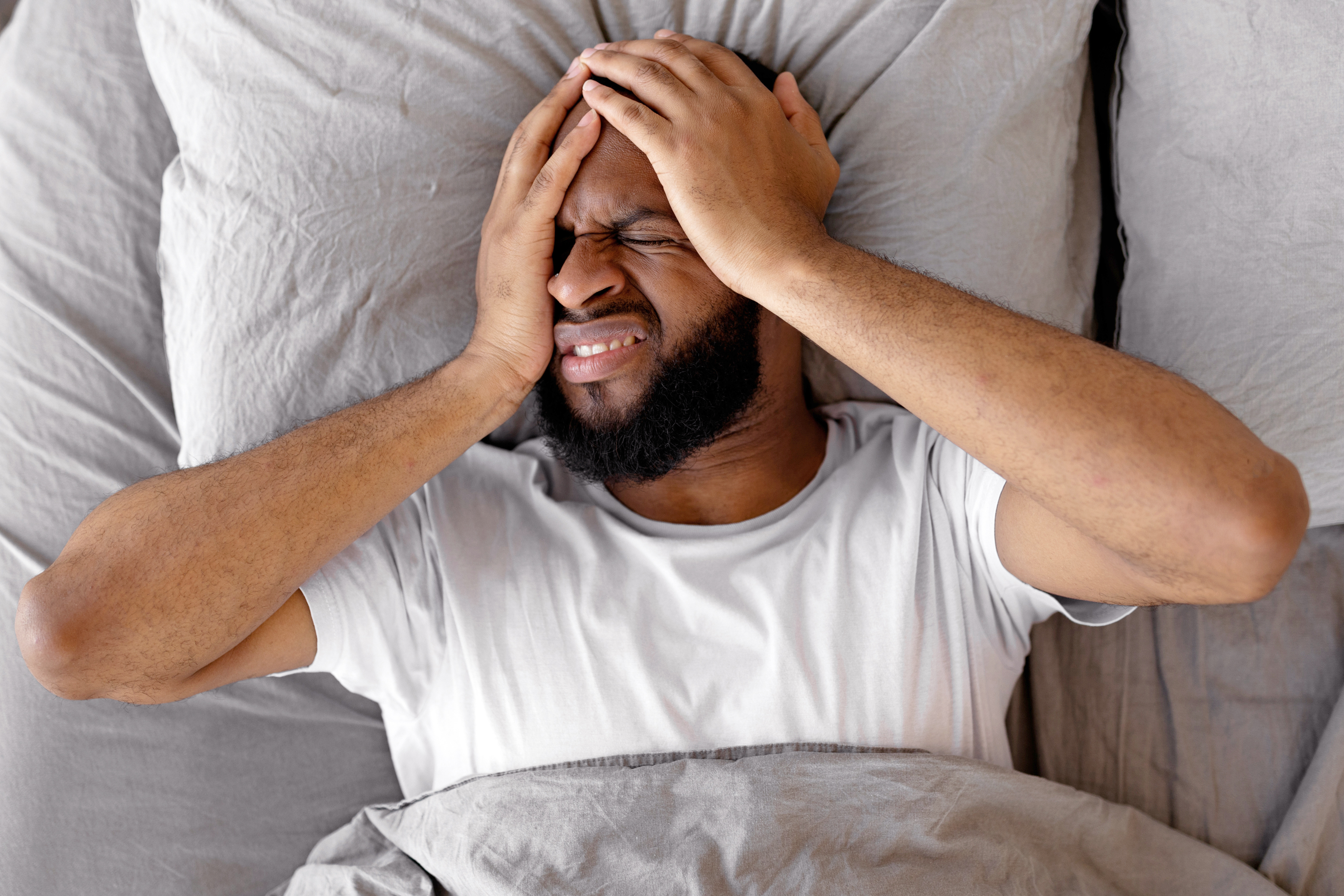 Man with paroxysmal positional vertigo