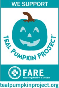 Teal pumpkin project logo